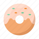 donut, doughnut, sweet, food, dessert