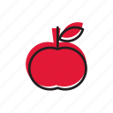 apple, food, fruit, red, tomato, vegetable