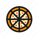 pizza, bakery, pizzetta, neapolitan, fast, food, meal