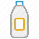 bottle, milk, milk bottle, drink