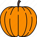 food, halloween, pumpkin, vegetable