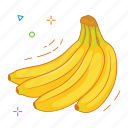 banana, fruit, fruits