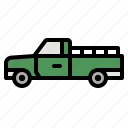 car, truck, transportation, farming, farm