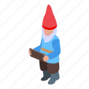 gnome, isometric