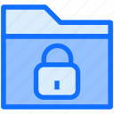 security, lock, folder, document