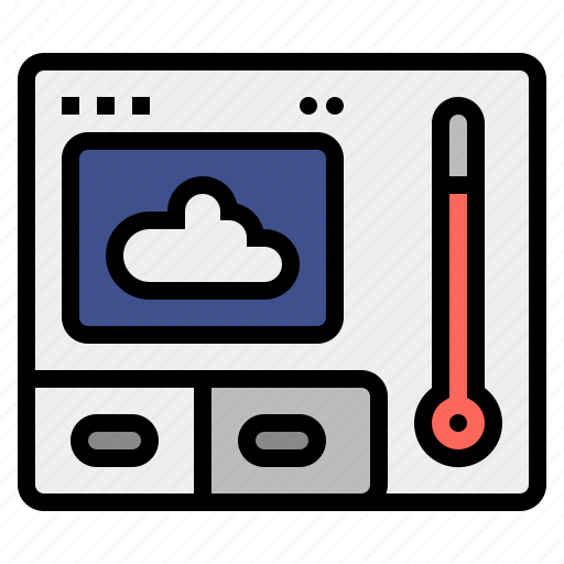 Global, temperature, thermometer, warming icon - Download on Iconfinder