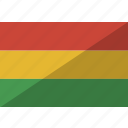 bolivia, country, flag, nation