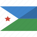 country, djibouti, flag, nation