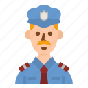 police, policeman, guard, man, guardian