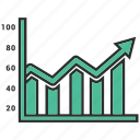 business graph, business growth, graph, growth