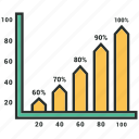 analytics, bar chart, bar graph, business graph, infographic