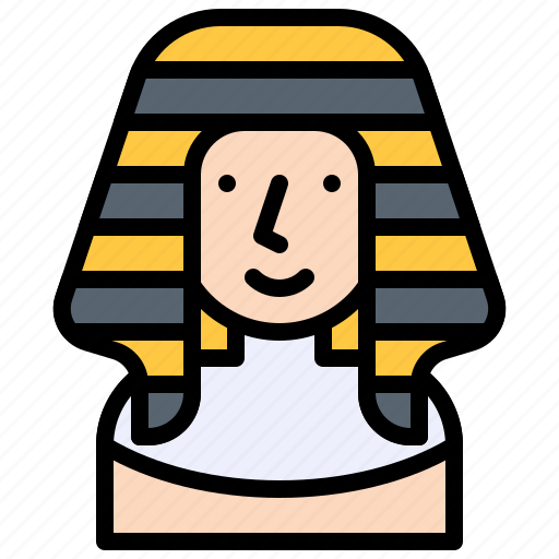 Egypt, halloween, king, man, pharaoh icon - Download on Iconfinder