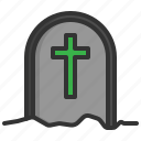 ghost, headstone, gravestone, halloween, tombstone