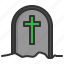 ghost, headstone, gravestone, halloween, tombstone 