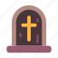 cemetery, grave, gravestone, graveyard, halloween, memorial, tombstone 