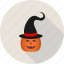 food, fruit, halloween, hat, pumpkin, vegetable