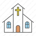 church, building, god, religion, christianity, cross