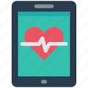 healthcare, mobile, application, heartbeat, medical