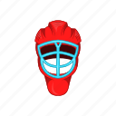 cartoon, equipment, game, helmet, hockey, protection, sport