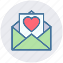 envelope, heart, letter, love, romantic, valentine