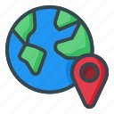 world, location, map, pin, navigation, gps