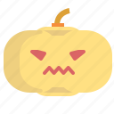 autumn, fire, halloween, pumpkin