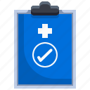 clipboard, document, folder, health, history, patient, report