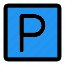 parking, sign, hotel, car, vehicle, transportation, facility