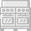 appliance, double, home, house, household, oven