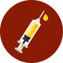 addiction, aid, analyzes, syringe, treatment, vaccination