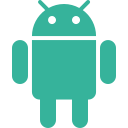 android, mobile, robot, logo