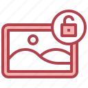 unlock, lock, security, picture, landscape