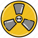 radioactive, radiation, danger, power, nuclear