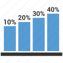 bar, chart, growth, infographic