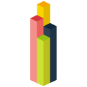 analystic, chart, line, report