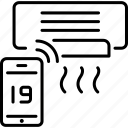 air, conditioner, conditioning, heat, phone, smart