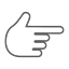 finger, gesture, hand, interactive, right, scroll, swipe 