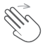 finger, gesture, hand, interactive, right, scroll, swipe 