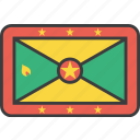 country, flag, grenada, grenadian, national