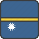 country, flag, nauru