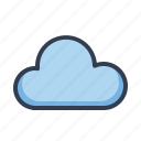 cloud, storage, weather, database