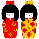 asia, asian, culture, doll, japan, japanese, kokeshi