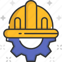 construction, construction worker, engineer, helmet, worker