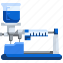 balance, chemistry, equipment, experiment, flask, scale, science