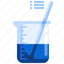 beaker, education, lab, laboratory, liquid, science, volumetric