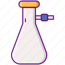 flask, laboratory, suction