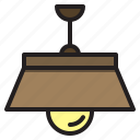 chandelier, lamp, bright, light