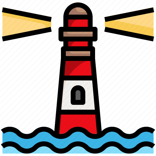 Lighthouse, architecture, and, city, tower, buildings, light icon - Download on Iconfinder