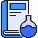 science, book, experiment, flask, chemistry