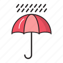 protection, rain, safety, secure, umbrella